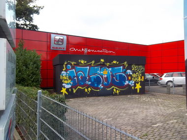Graffiti Bombing - Photo by Meyerundschmidt - iasog (2012)