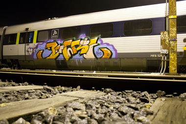 Graffiti Train - Photo by Meyerundschmidt - Juwel (2012)