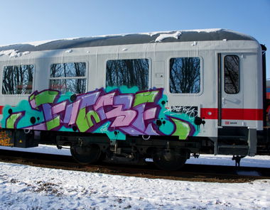 Graffiti Train - Photo by Meyerundschmidt - Juwel (2012)