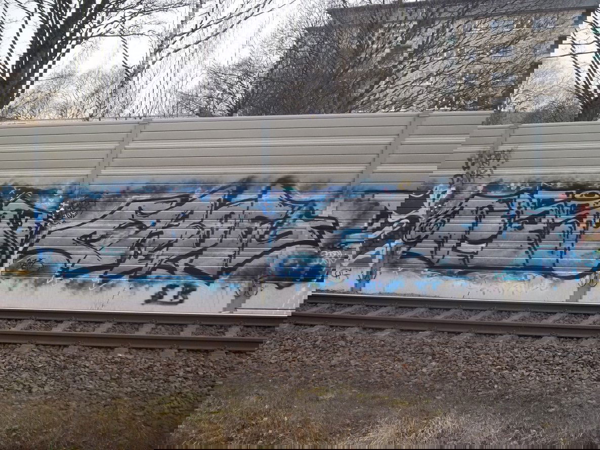 Graffiti Bombing - Photo by Meyerundschmidt - Fisso, Crow