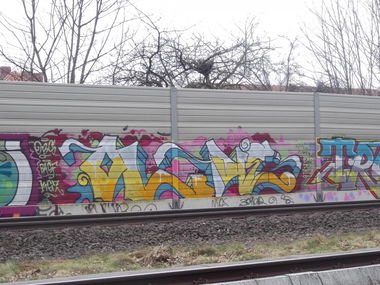 Graffiti Wall - Photo by Meyerundschmidt - Oldie