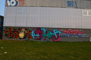 Graffiti Wall - Photo by Meyerundschmidt - Tuvok, Pylot, Salz (2014)