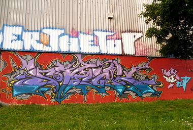 Graffiti Wall - Photo by Meyerundschmidt - Spenk (2014)