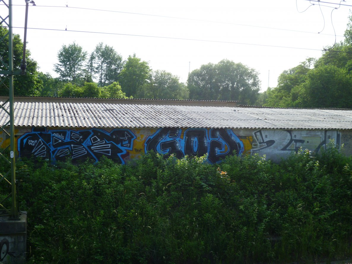 Graffiti Wall - Photo by Meyerundschmidt - Iyf, God, 27 (2014)
