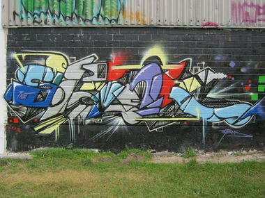 Graffiti Wall - Photo by Meyerundschmidt - Spank