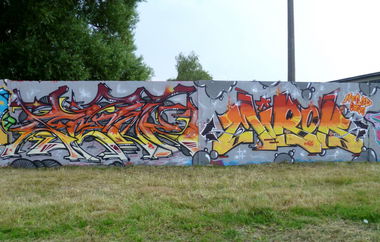 Graffiti Wall - Photo by Meyerundschmidt - Spenk, Mirok