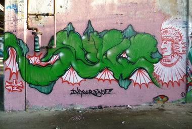 Graffiti Wall - Photo by Meyerundschmidt - Salz, M1 (2014)