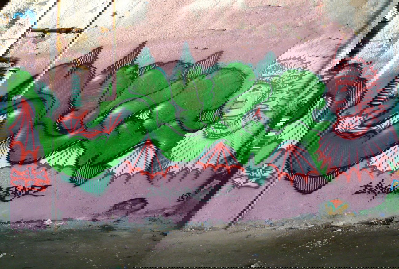 Graffiti Wall - Photo by Meyerundschmidt - Salz, M1 (2014)