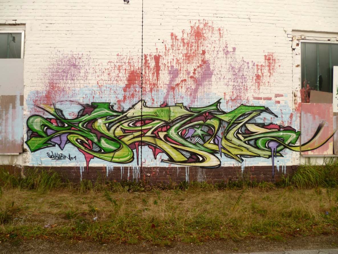 Graffiti Wall - Photo by Meyerundschmidt - Spenk, Wismar (2014)