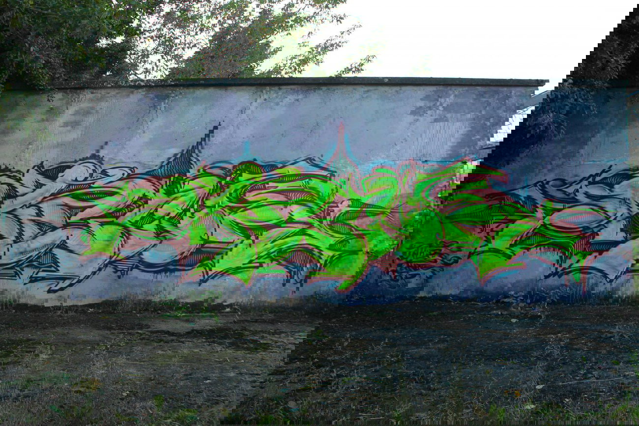 Graffiti Wall - Photo by Meyerundschmidt - Spenk (2014)