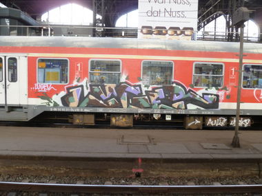 Graffiti Train - Photo by Meyerundschmidt - Luger