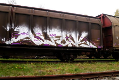 Graffiti Train - Photo by Meyerundschmidt - Alfons