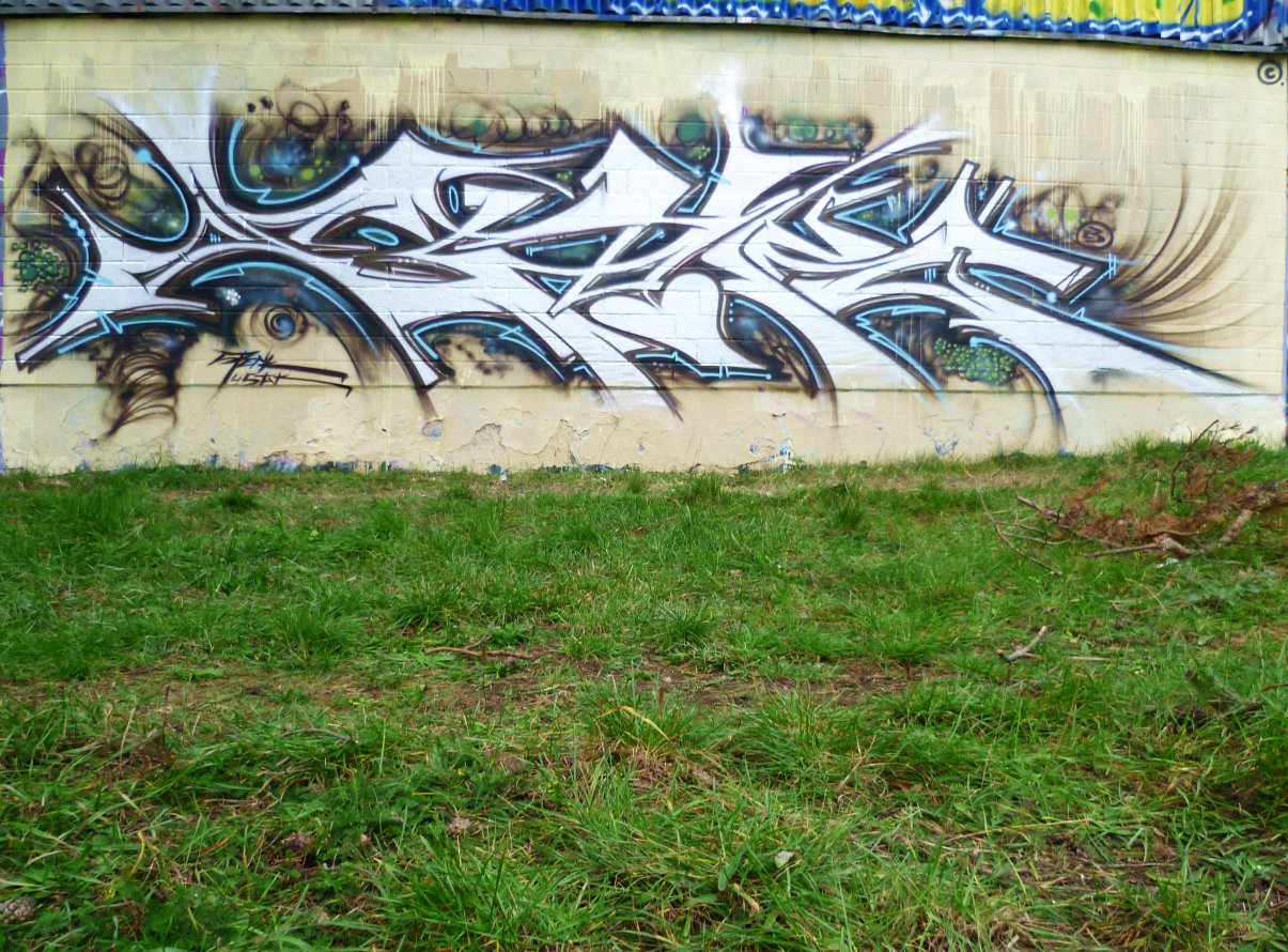 Graffiti Wall - Photo by Meyerundschmidt - Stak, Spenk (2014)