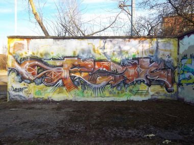 Graffiti Wall - Photo by Meyerundschmidt - Spenk, Spank