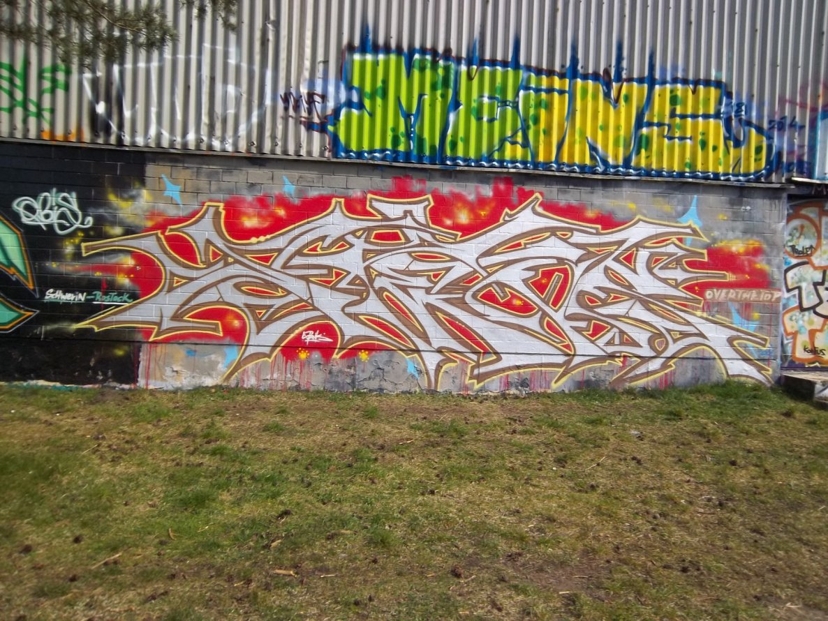 Graffiti Wall - Photo by Meyerundschmidt - Spenk, Spank (2015)