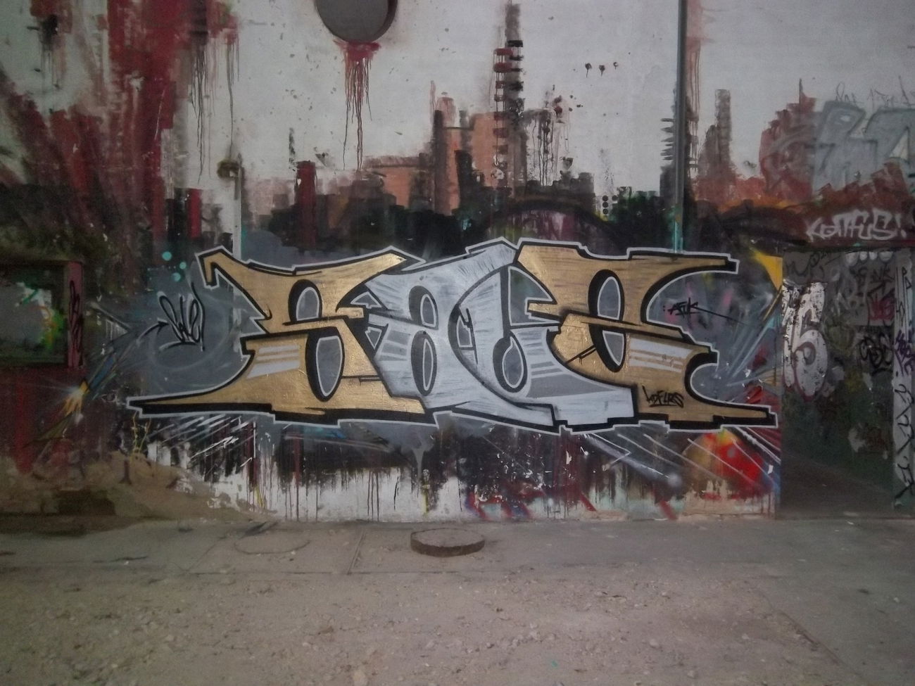 Graffiti Wall - Photo by Meyerundschmidt - Salz (2015)