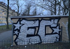 Graffiti Wall - Photo by MezaEC - Berlin, Bombing, EC (2024)