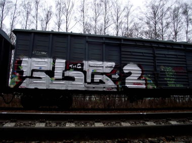 Graffiti Train - Photo by MiaksTngs