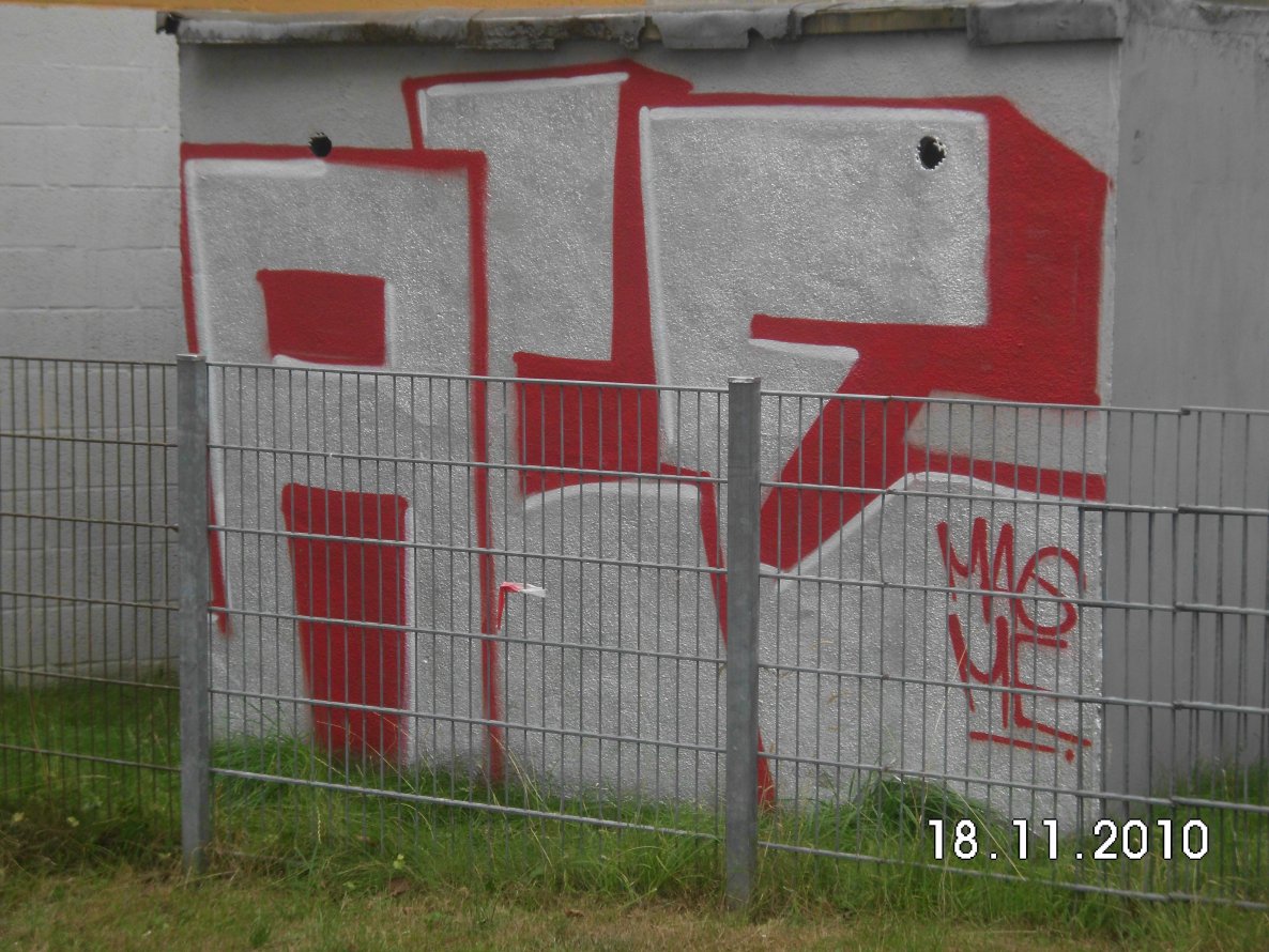 Graffiti Bombing in Dortmund - Photo by MichaelError - Dortmund, Ace, Mag (2013)