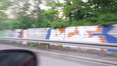 Graffiti Wall - Photo by MichaelError - Ace, Mag, Me (2014)