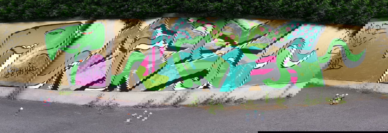 Graffiti Wall - Photo by MichaelError - Ace, Me, Sd