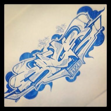 Graffiti Sketch - Photo by MickieEvil - mickieevil, mickie, evil