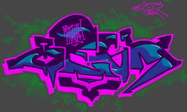 Graffiti Sketch - Photo by MickieEvil (2018)