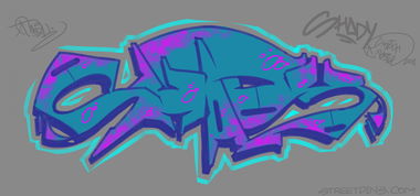 Graffiti Sketch - Photo by MickieEvil - shady (2018)