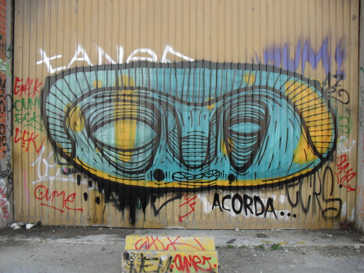 Graffiti Wall in Alenquer - Photo by MigMig