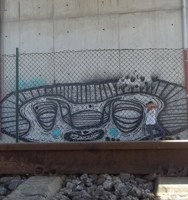 Graffiti Bombing in Portugal - Photo by MigMig