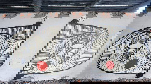 Graffiti Wall in Portugal - Photo by MigMig