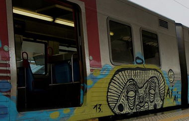 Graffiti Train - Photo by MigMig