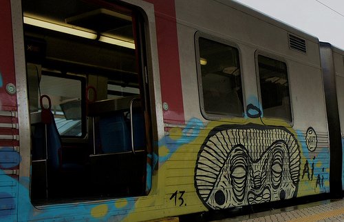 Graffiti Train - Photo by MigMig