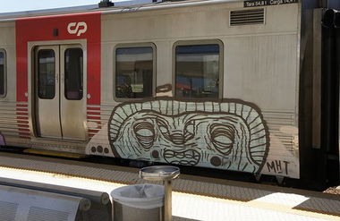 Graffiti Train - Photo by MigMig
