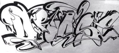 Graffiti Sketch - Photo by MikiRase