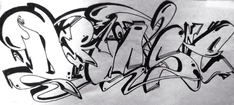 Graffiti Sketch - Photo by MikiRase