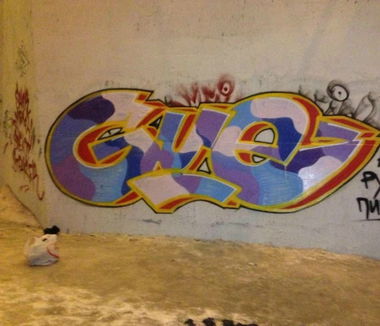 Graffiti Bombing - Photo by Miksafe - Gue (Msk)