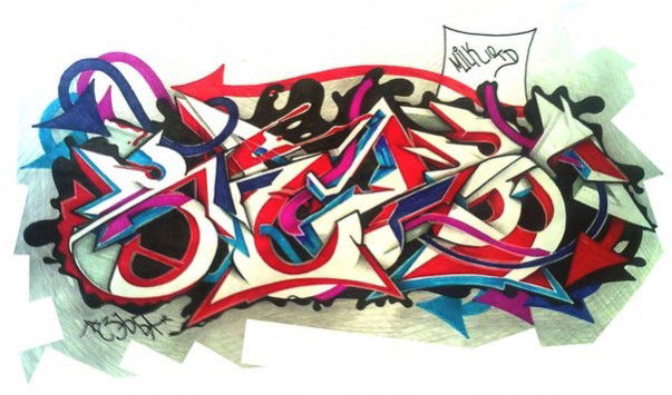 Graffiti Sketch - Photo by Milk_10 - m10