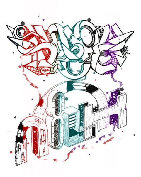 Graffiti Sketch - Photo by Milk_10 - m10 (2013)