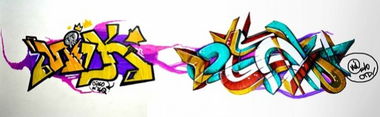 Graffiti Sketch - Photo by Milk_10 (2012)