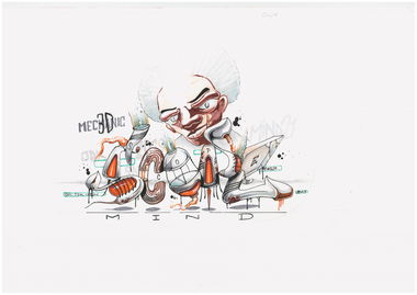 Graffiti Sketch - Photo by Mind21 - mind21, snc (2019)