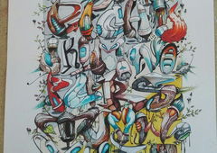 Graffiti Sketch - Photo by Mind21 - mind21 (2019)