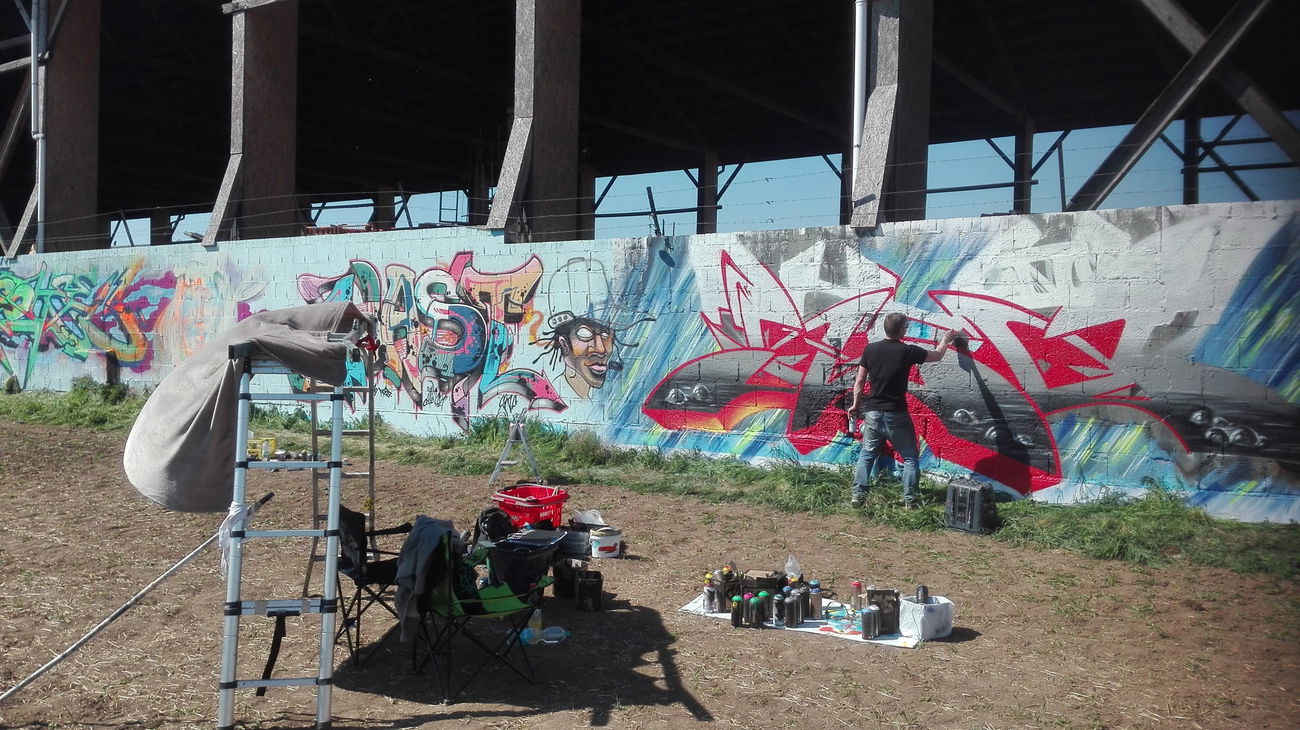 Graffiti Wall - Photo by Mind21 (2019)