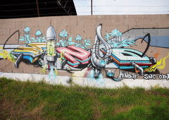 Graffiti Wall - Photo by Mind21