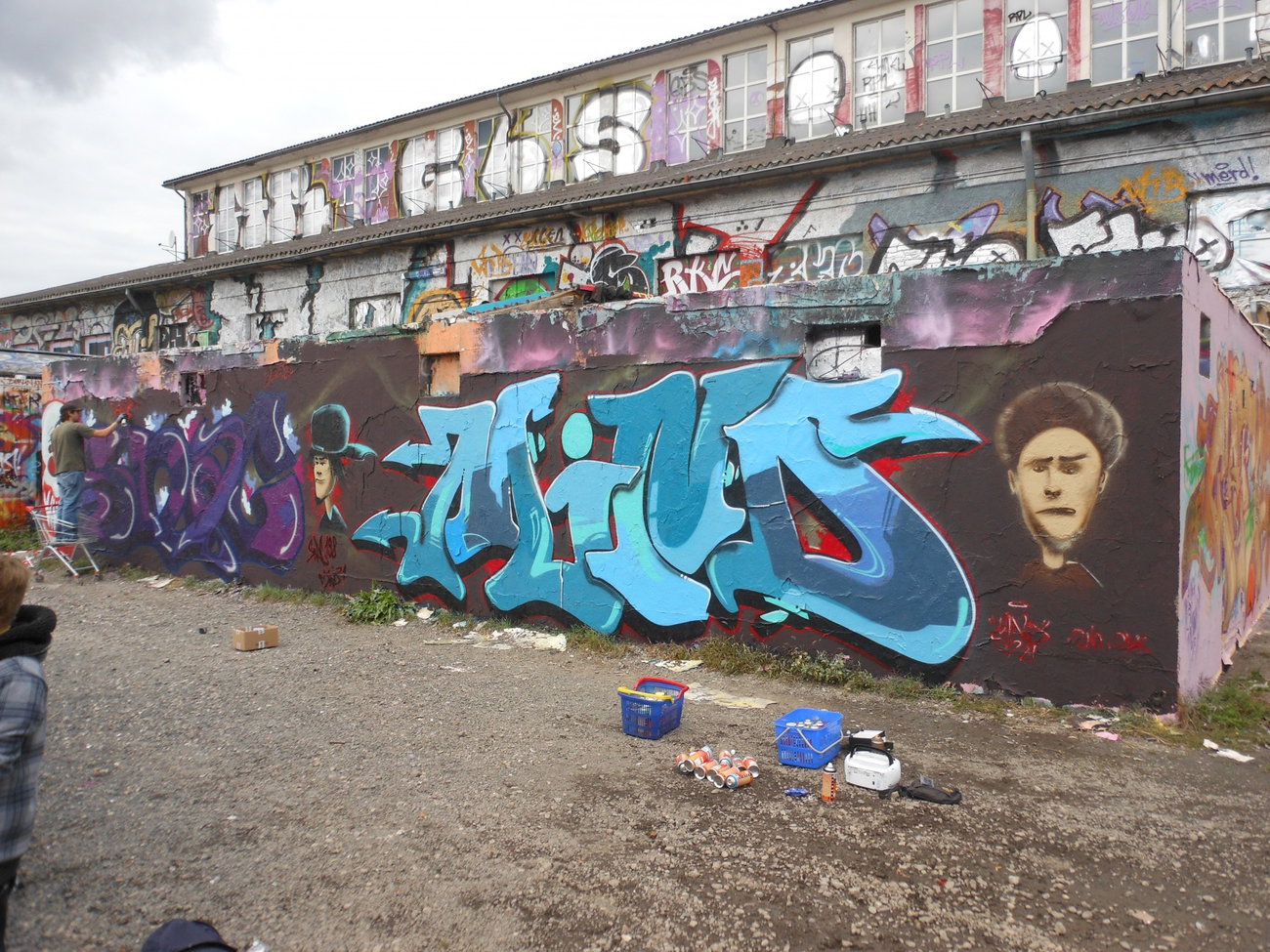 Graffiti Wall - Photo by Mind21 - mind21, odk, odk (2014)