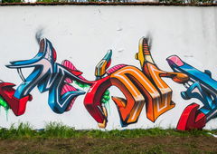 Graffiti Wall - Photo by Mind21 (2023)