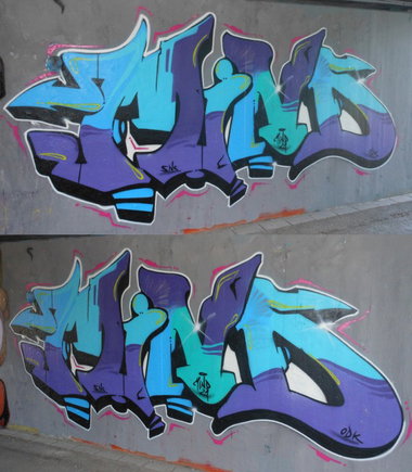 Graffiti Wall - Photo by Mind21