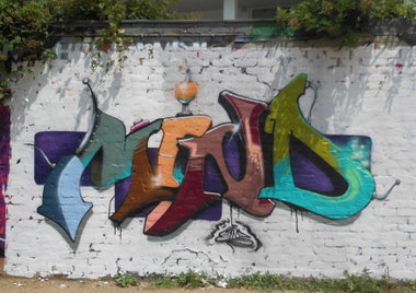 Graffiti Wall - Photo by Mind21