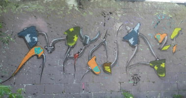 Graffiti Wall - Photo by Mind21
