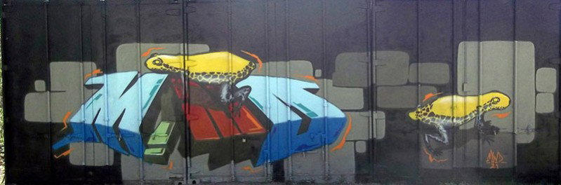 Graffiti Wall in Oppenheim - Photo by Mind21 - mind21 (2012)